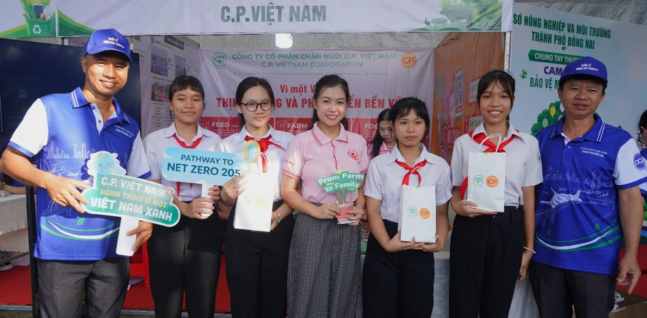 C.P. Việt Nam mang các giải pháp phát triển bền vững đến Tuần lễ Đồng Nai Xanh 2026 C.P. Việt Nam mang các giải pháp phát triển bền vững đến Tuần lễ Đồng Nai Xanh 2026