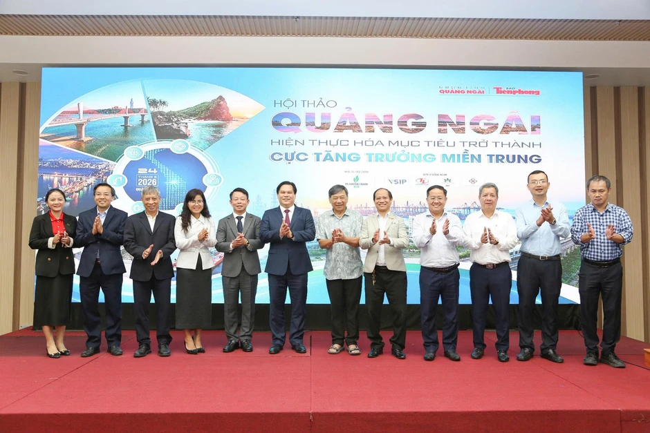 Cực tăng trưởng mới Quảng Ngãi: 'Đường đã rõ, chúng ta quyết tâm làm' Cực tăng trưởng mới Quảng Ngãi: 'Đường đã rõ, chúng ta quyết tâm làm'