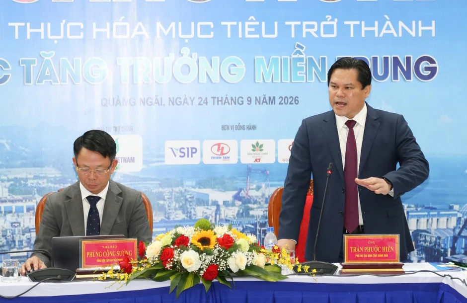 Cực tăng trưởng mới Quảng Ngãi: 'Đường đã rõ, chúng ta quyết tâm làm' Cực tăng trưởng mới Quảng Ngãi: 'Đường đã rõ, chúng ta quyết tâm làm'