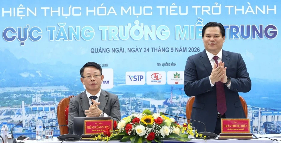 Cực tăng trưởng mới Quảng Ngãi: 'Đường đã rõ, chúng ta quyết tâm làm' Cực tăng trưởng mới Quảng Ngãi: 'Đường đã rõ, chúng ta quyết tâm làm'