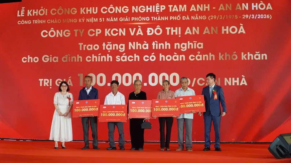 Đà Nẵng khởi công dự án khu công nghiệp 4.152 tỷ đồng Đà Nẵng khởi công dự án khu công nghiệp 4.152 tỷ đồng
