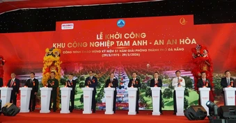 Đà Nẵng khởi công dự án khu công nghiệp 4.152 tỷ đồng