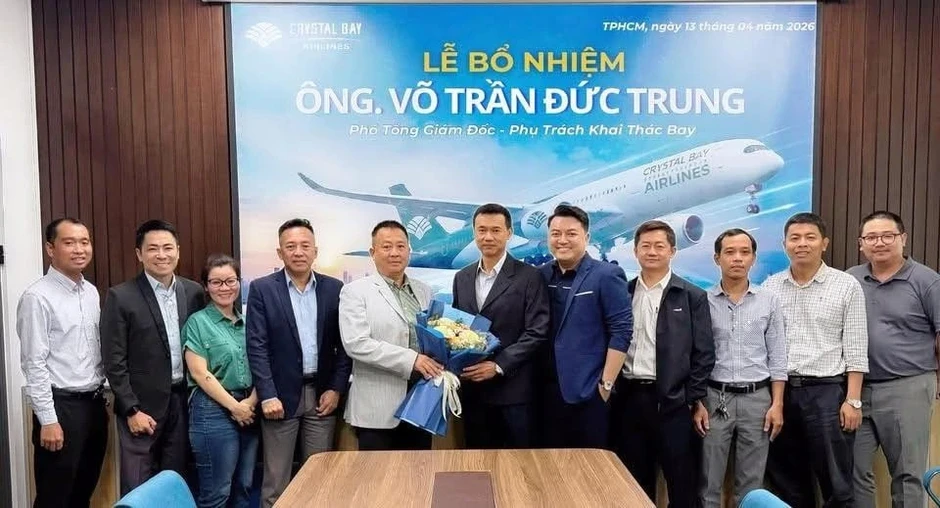 Diễn biến mới tại hãng bay 300 tỷ Crystal Bay Airlines