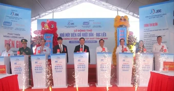 Động thổ Nhà máy điện gió Nhật Bản - Bạc Liêu gần 2.500 tỷ đồng