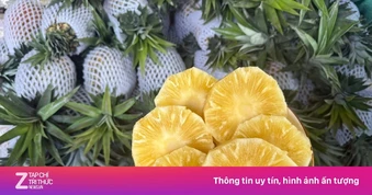 Dứa mật gây 'sốt' trên chợ mạng, giá chỉ vài chục nghìn đồng/kg