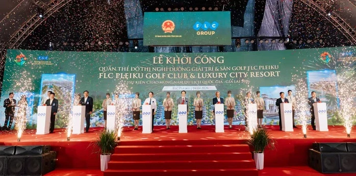 FLC khởi công quần thể đô thị nghỉ dưỡng – sân golf gần 20.000 tỉ đồng tại Gia Lai FLC khởi công quần thể đô thị nghỉ dưỡng – sân golf gần 20.000 tỉ đồng tại Gia Lai