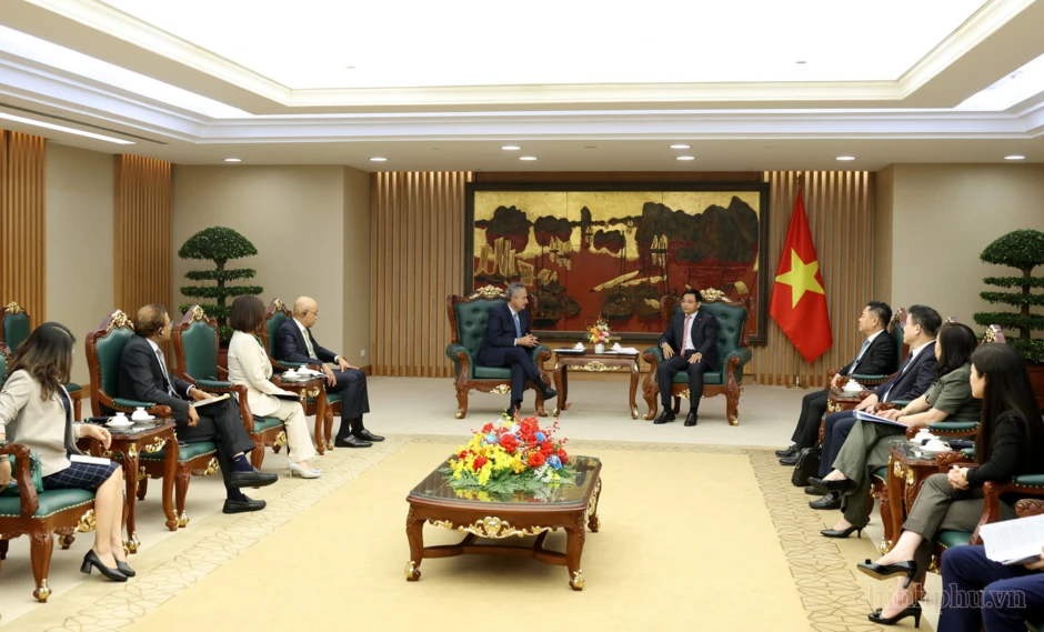 Gặp Phó thủ tướng Nguyễn Văn Thắng, Tổng Giám đốc điều hành Citigroup khẳng định: "đưa các nhà đầu tư quốc tế đến Việt Nam là nhiệm vụ của chúng tôi"