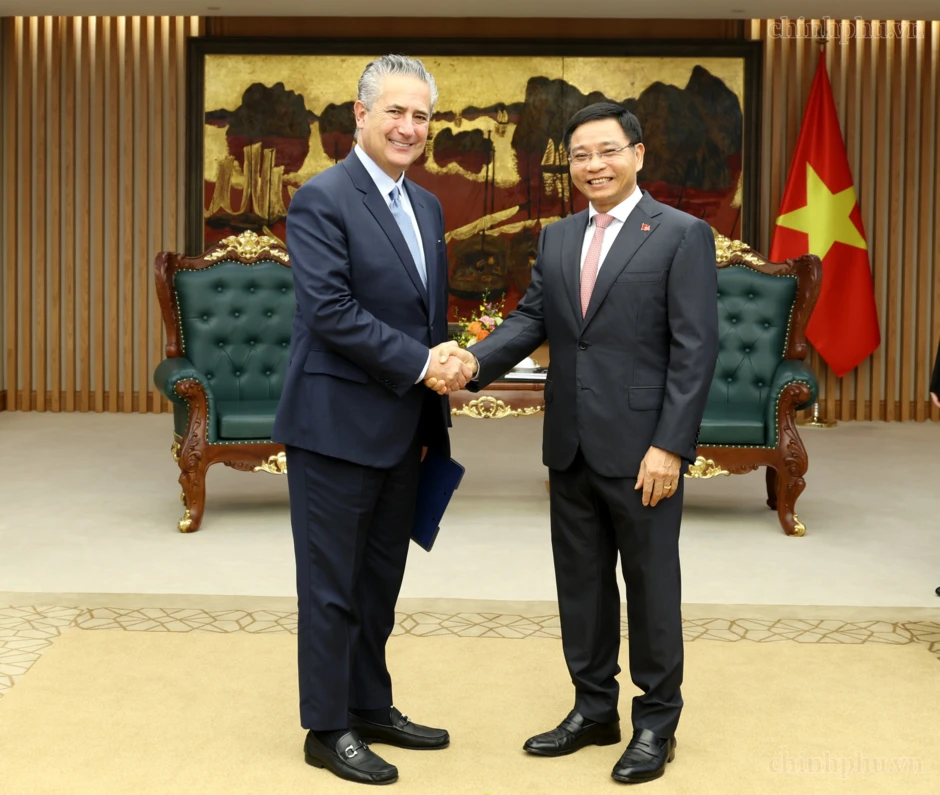 Gặp Phó thủ tướng Nguyễn Văn Thắng, Tổng Giám đốc điều hành Citigroup khẳng định: "đưa các nhà đầu tư quốc tế đến Việt Nam là nhiệm vụ của chúng tôi"