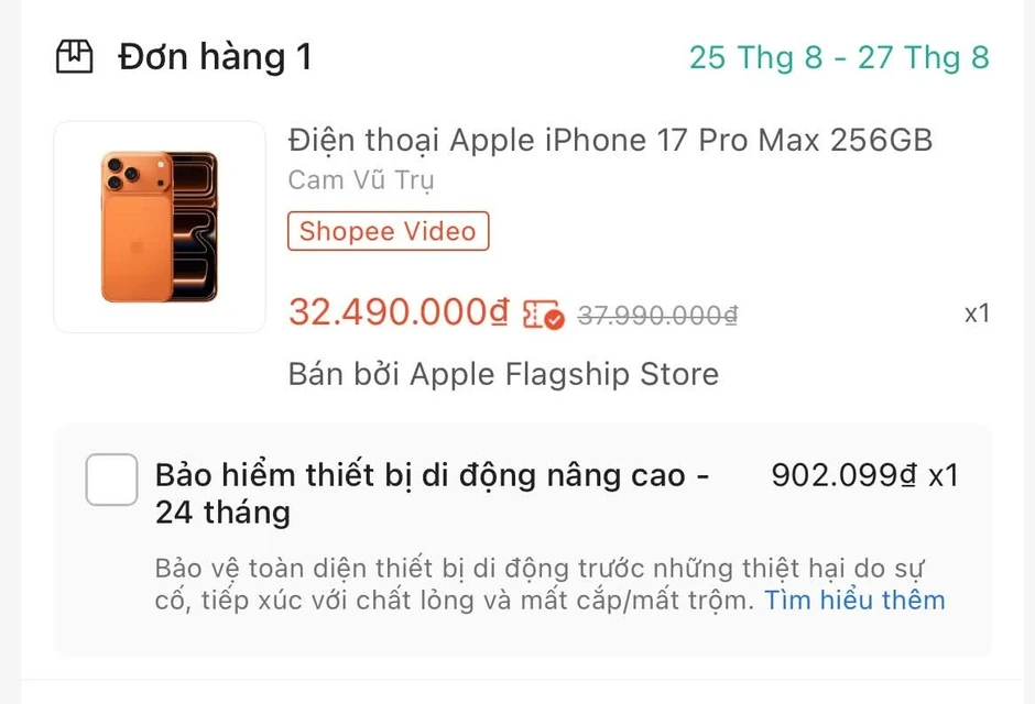 Giá iPhone 17 Pro Max chạm đáy chưa? Giá iPhone 17 Pro Max chạm đáy chưa?
