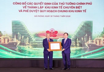 Hải Phòng công bố Quyết định của Thủ tướng về Khu kinh tế, Khu thương mại tự do