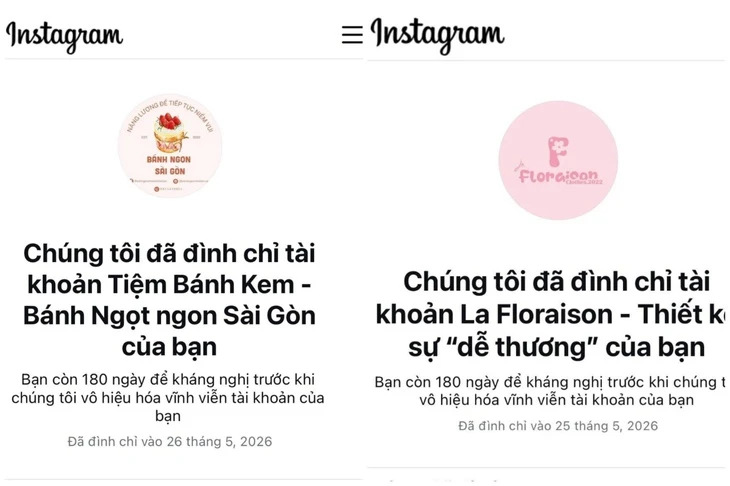Hàng loạt cửa hàng 'biến mất' trên Instagram: Chuyện gì đang xảy ra? Hàng loạt cửa hàng 'biến mất' trên Instagram: Chuyện gì đang xảy ra?