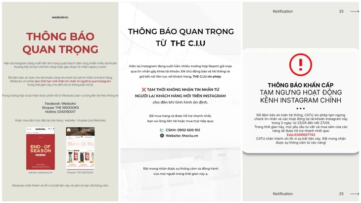 Hàng loạt cửa hàng 'biến mất' trên Instagram: Chuyện gì đang xảy ra? Hàng loạt cửa hàng 'biến mất' trên Instagram: Chuyện gì đang xảy ra?