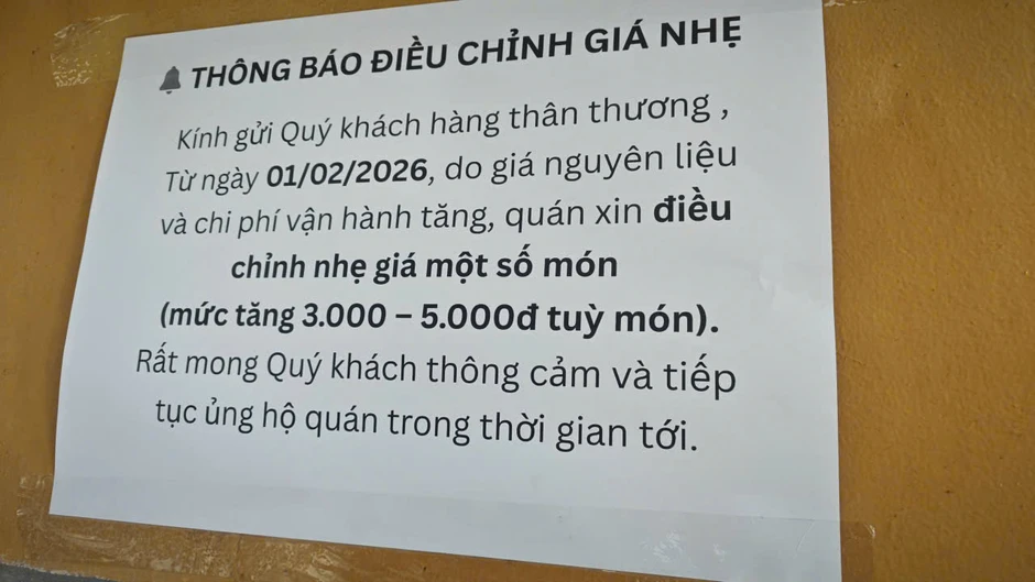 Hàng quán ở TPHCM tăng giá sau Tết Hàng quán ở TPHCM tăng giá sau Tết