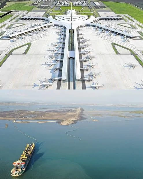 Huy động 10.000 người xây sân bay tương đương 300.000 tỷ đồng, diện tích gấp 2,5 lần Nội Bài nhưng đang thiếu 33 triệu m3 cát Huy động 10.000 người xây sân bay tương đương 300.000 tỷ đồng, diện tích gấp 2,5 lần Nội Bài nhưng đang thiếu 33 triệu m3 cát