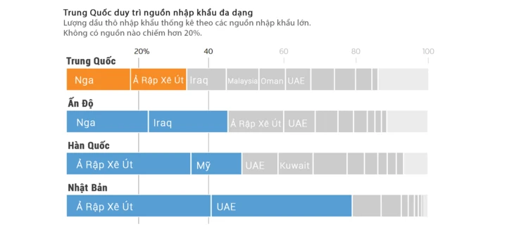 Infographic: Trung Quốc vượt qua 'cú sốc' eo biển Hormuz thế nào? Infographic: Trung Quốc vượt qua 'cú sốc' eo biển Hormuz thế nào?