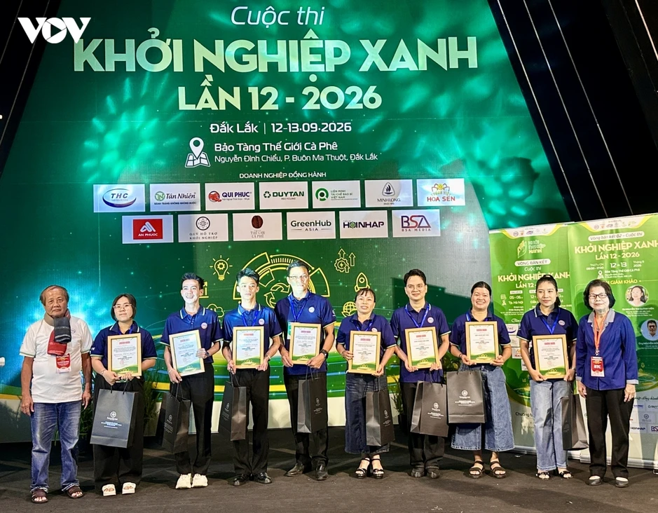 Khởi nghiệp Xanh Miền Trung - Tây Nguyên từ nguyên liệu bản địa đến kinh tế xanh Khởi nghiệp Xanh Miền Trung - Tây Nguyên từ nguyên liệu bản địa đến kinh tế xanh