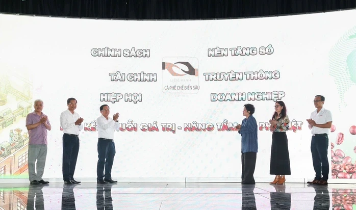 Lần đầu tiên có Liên minh cà phê chế biến sâu Việt Nam