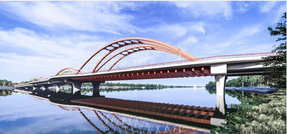 Lần đầu tiên trong lịch sử, Việt Nam phá dỡ một cây cầu đúc hẫng, thay thế bằng cầu dài 488m nối vùng đảo, quyết vượt tiến độ 1 tháng