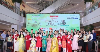 Lan tỏa giá trị cà phê - trà Việt