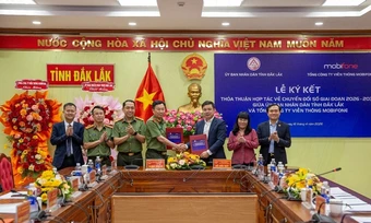 MobiFone hợp tác UBND tỉnh Đăk Lăk thúc đẩy chuyển đổi số toàn diện