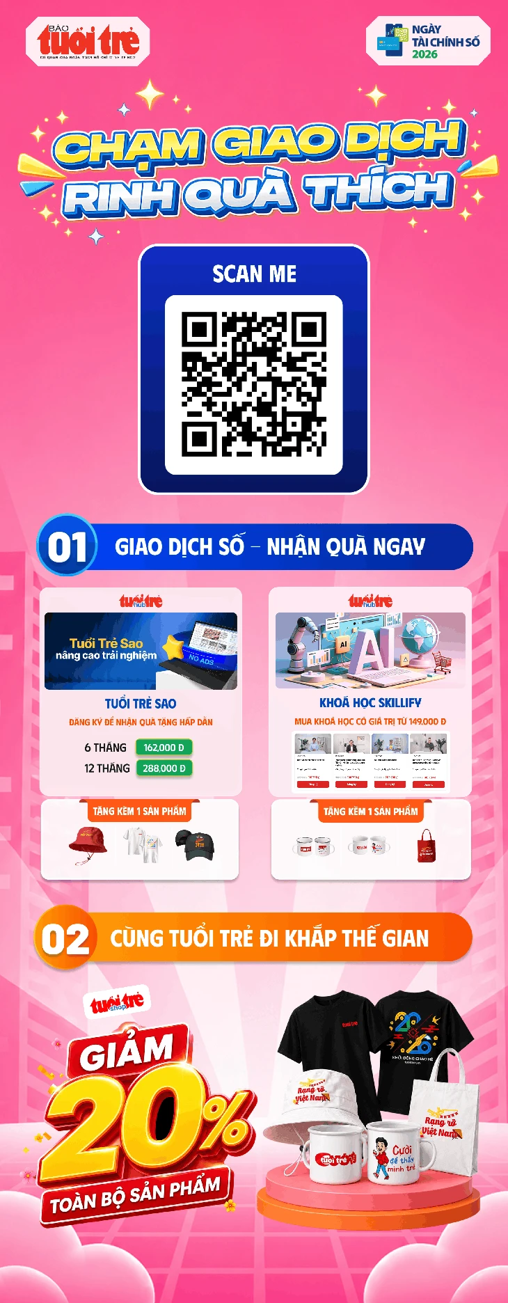 Mời bạn đọc Tuổi Trẻ đến Lễ hội Tài chính số 2026 Mời bạn đọc Tuổi Trẻ đến Lễ hội Tài chính số 2026