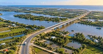 Một tỉnh miền Tây sắp có tuyến đường hành lang ven biển dài 60km, vốn đầu tư hơn 9.000 tỷ đồng