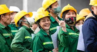Một tổng thầu xây dựng vừa tăng lương đến 25% cho nhân viên, 500 người nhận thưởng 15 tháng lương