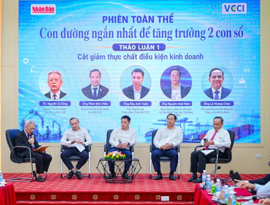 Muốn tăng trưởng hai con số, doanh nghiệp kiến nghị gỡ ngay các điểm nghẽn