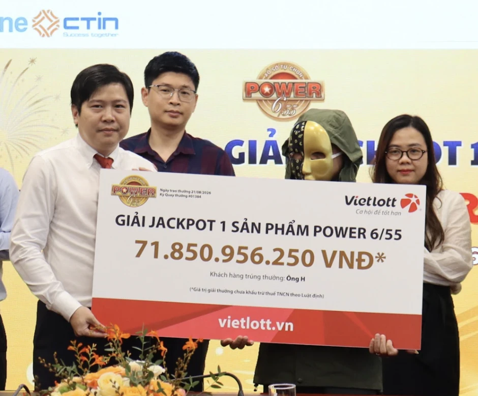 Người đàn ông hơn 1.100 lần trúng Vietlott tiếp tục ẵm giải gần 72 tỷ đồng Người đàn ông hơn 1.100 lần trúng Vietlott tiếp tục ẵm giải gần 72 tỷ đồng