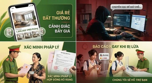 Nguy cơ lừa đảo khi thuê nhà, phòng trọ giá rẻ qua mạng xã hội Nguy cơ lừa đảo khi thuê nhà, phòng trọ giá rẻ qua mạng xã hội