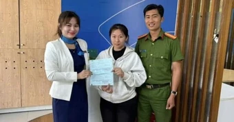 Tài khoản nữ công nhân SN 2005 có giao dịch 550 triệu đồng: Công an khẩn trương phối hợp ngân hàng xác minh
