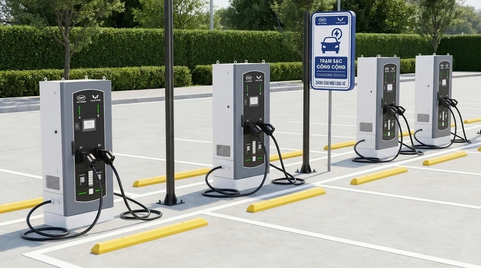 Tập đoàn có nhà máy công suất 30.000 xe/năm tại Hưng Yên công bố chiến lược bán xe điện đặc biệt cho DN vận tải, muốn bắt tay cùng làm trạm sạc Tập đoàn có nhà máy công suất 30.000 xe/năm tại Hưng Yên công bố chiến lược bán xe điện đặc biệt cho DN vận tải, muốn bắt tay cùng làm trạm sạc