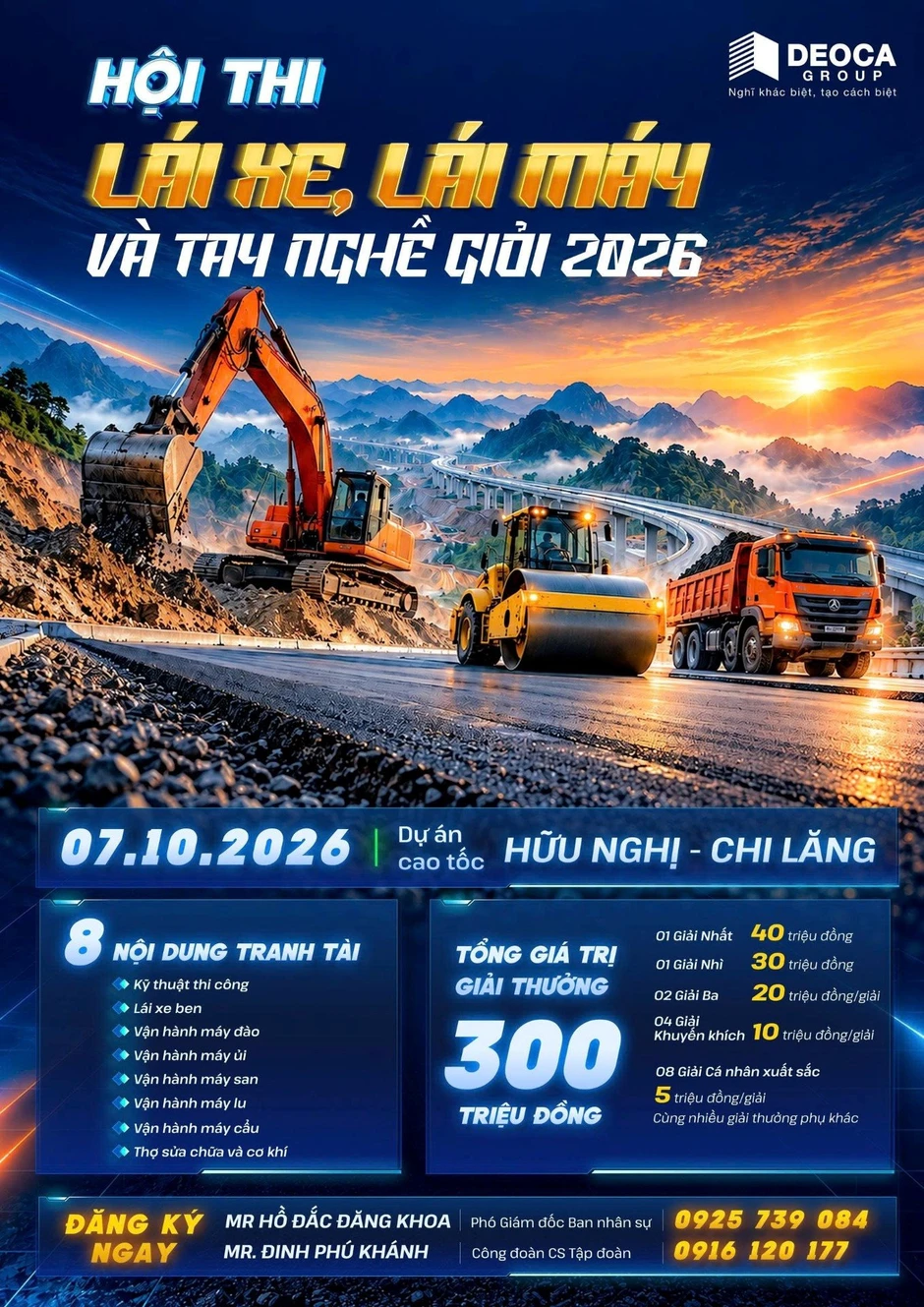 Tập đoàn xây dựng nổi tiếng Việt Nam chi hàng trăm triệu thưởng cho công nhân lái xe ben, vận hành máy ủi… xuất sắc, tổ chức 'tranh tài' tại dự án 11.808 tỷ đồng Tập đoàn xây dựng nổi tiếng Việt Nam chi hàng trăm triệu thưởng cho công nhân lái xe ben, vận hành máy ủi… xuất sắc, tổ chức 'tranh tài' tại dự án 11.808 tỷ đồng