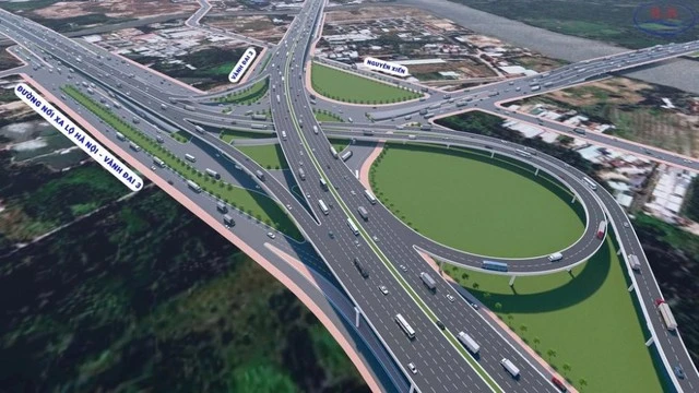 Thành phố giàu nhất Việt Nam sẽ làm nút giao được thiết kế 4 tầng hiện đại cùng một tuyến đường rộng gần gấp 3 lần đường băng sân bay Thành phố giàu nhất Việt Nam sẽ làm nút giao được thiết kế 4 tầng hiện đại cùng một tuyến đường rộng gần gấp 3 lần đường băng sân bay