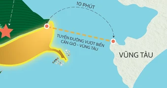 Thông tin dự án đường vượt biển Cần Giờ - Vũng Tàu hơn 93.000 tỷ đồng