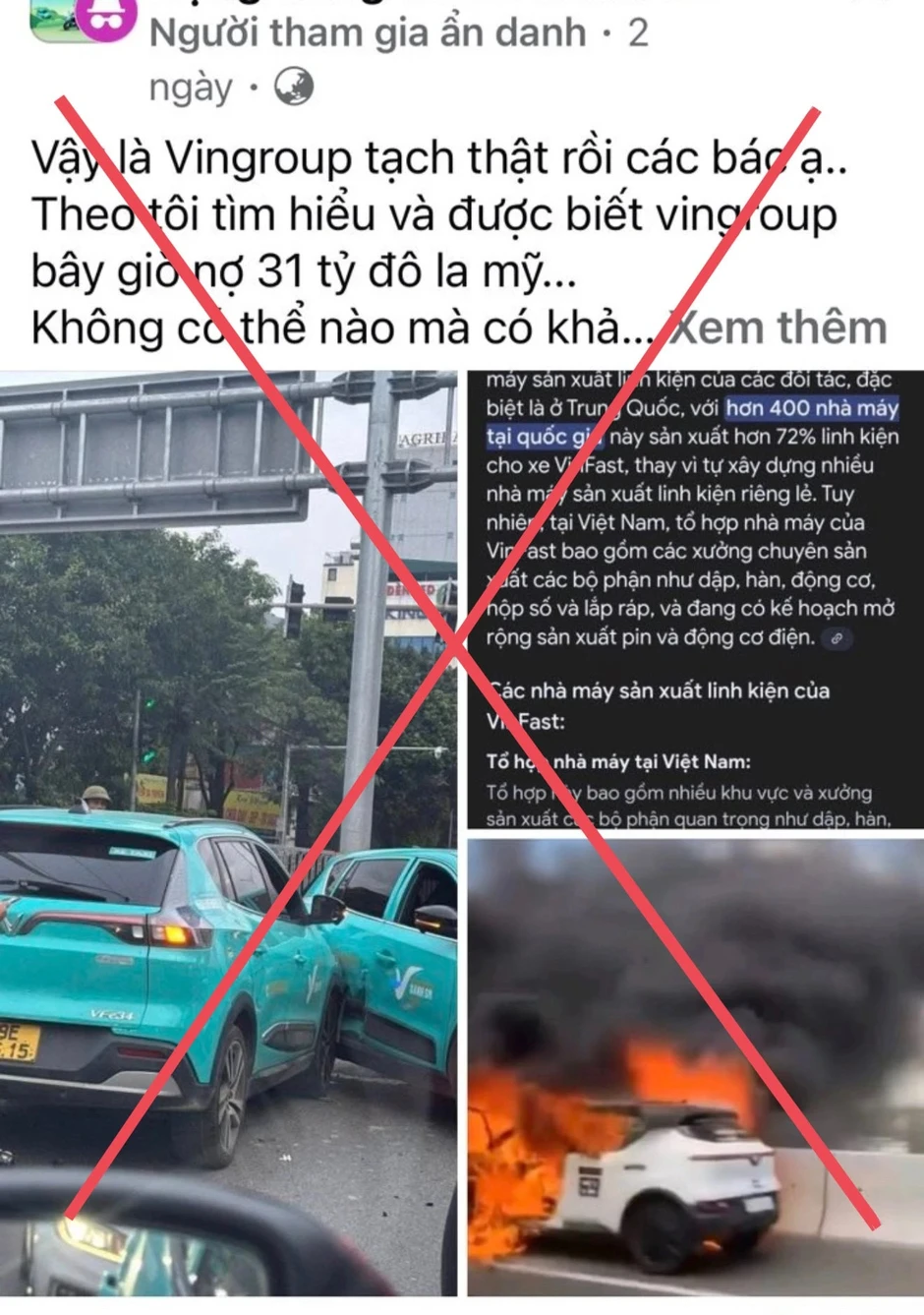 Thông tin mới nhất vụ Vingroup khởi kiện 68 cá nhân, tổ chức