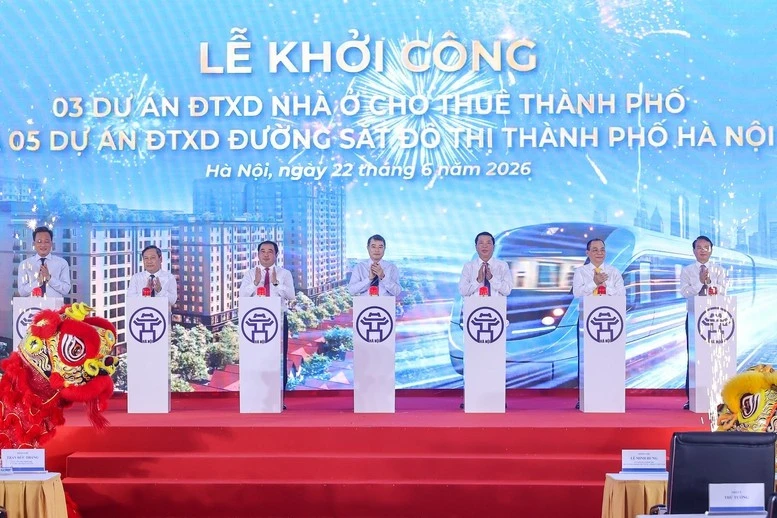 Thủ tướng dự khởi công 5 tuyến metro Hà Nội, tổng vốn hơn 1,3 triệu tỷ đồng Thủ tướng dự khởi công 5 tuyến metro Hà Nội, tổng vốn hơn 1,3 triệu tỷ đồng