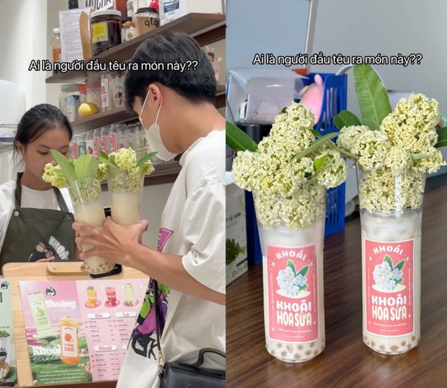 Thực hư trà sữa, nước khoáng hoa sữa gây sốt tại Hà Nội, uống vào thực khách liền “bất ngờ” Thực hư trà sữa, nước khoáng hoa sữa gây sốt tại Hà Nội, uống vào thực khách liền “bất ngờ”
