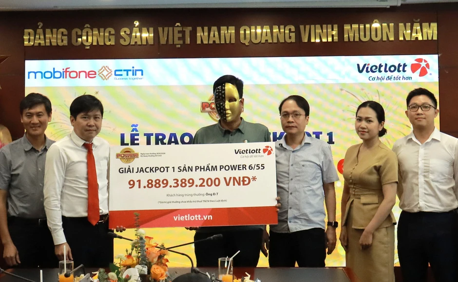 Tiết lộ bộ số Vietlott nam doanh nhân vừa trúng gần 92 tỷ đồng Tiết lộ bộ số Vietlott nam doanh nhân vừa trúng gần 92 tỷ đồng