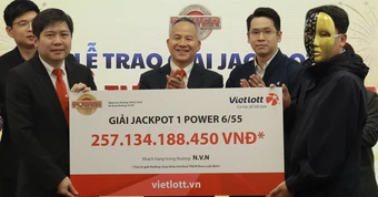 Tối nay, 26-5, Vietlott xác định một khách hàng trúng giải độc đắc hơn 83 tỉ đồng