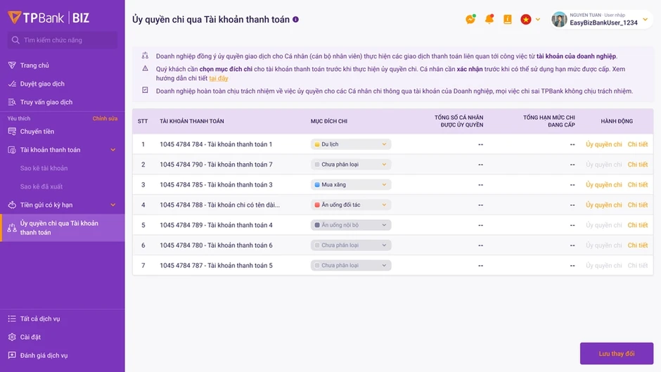 TPBank ra mắt tính năng quản trị chi phí doanh nghiệp TPBank ra mắt tính năng quản trị chi phí doanh nghiệp