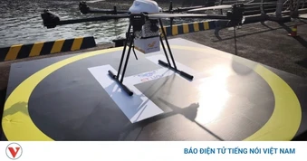 TPHCM đưa vào hoạt động tuyến giao hàng xuyên biển đầu tiên bằng UAV