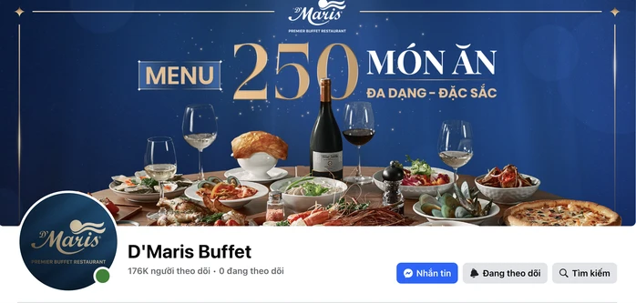 Tràn lan fanpage giả mạo nhà hàng buffet D'Maris, Poseidon..., nhiều người sập bẫy Tràn lan fanpage giả mạo nhà hàng buffet D'Maris, Poseidon..., nhiều người sập bẫy