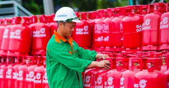 Từ 1-4, giá gas đồng loạt tăng thêm khoảng 95.000 đồng/bình 12kg