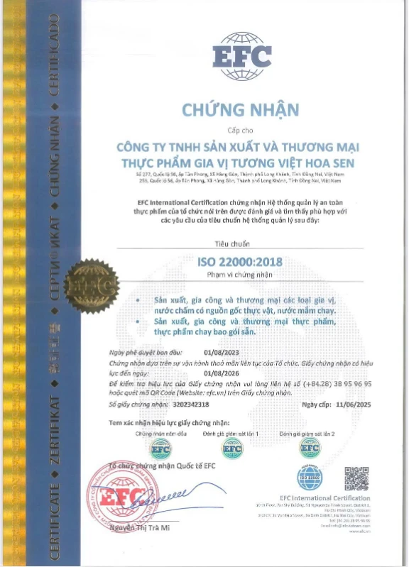 Tương Việt Hoa Sen – 32 năm gìn giữ và lan tỏa tinh hoa nước chấm Việt Tương Việt Hoa Sen – 32 năm gìn giữ và lan tỏa tinh hoa nước chấm Việt