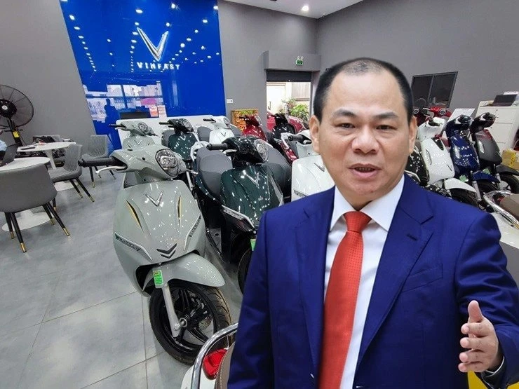 Tỷ phú Phạm Nhật Vượng lập thêm một kỷ lục: Hơn 135.000 đơn đặt hàng, xuất xưởng 93.000 xe máy điện trong một tháng Tỷ phú Phạm Nhật Vượng lập thêm một kỷ lục: Hơn 135.000 đơn đặt hàng, xuất xưởng 93.000 xe máy điện trong một tháng