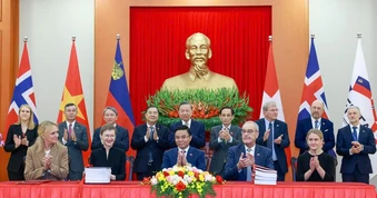 Việt Nam - EFTA chính thức ký Hiệp định thương mại tự do