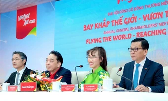 Vietjet chia cổ tức 30%, thu hút đầu tư quốc tế