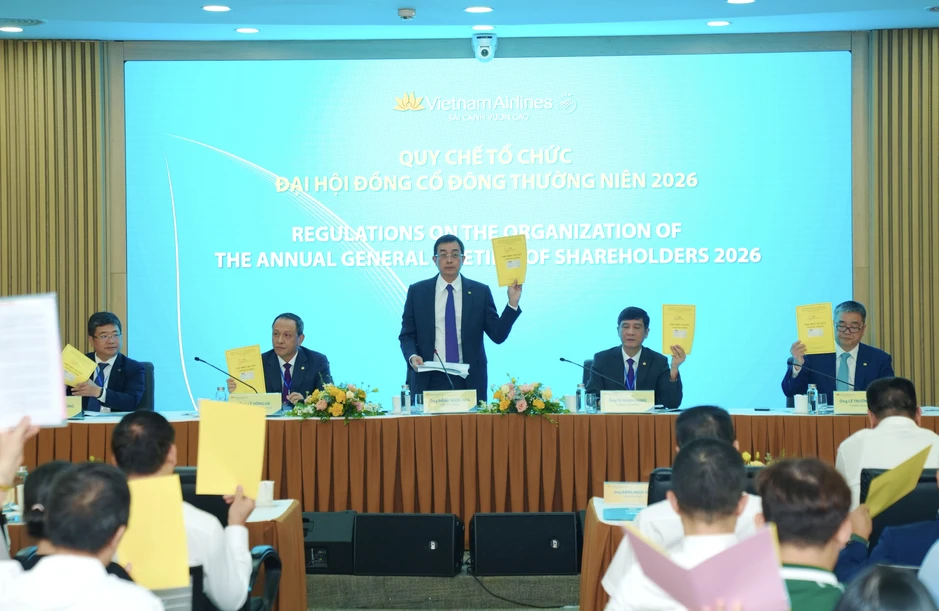 Vietnam Airlines đặt mục tiêu doanh thu gần 139.000 tỉ đồng năm 2026 Vietnam Airlines đặt mục tiêu doanh thu gần 139.000 tỉ đồng năm 2026