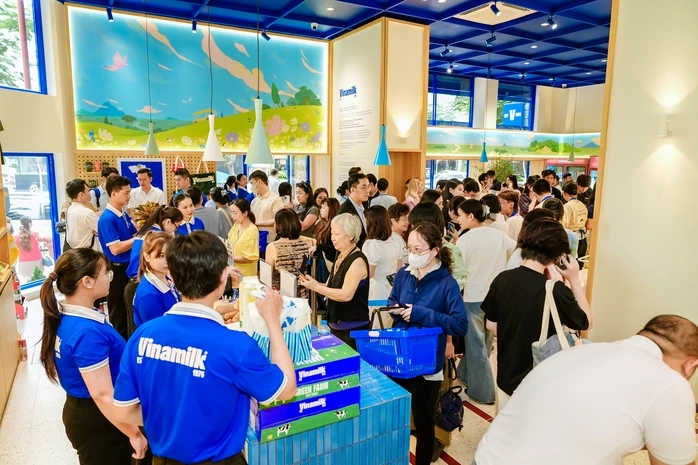 Vinamilk khẳng định vị thế thương hiệu sữa Việt Vinamilk khẳng định vị thế thương hiệu sữa Việt